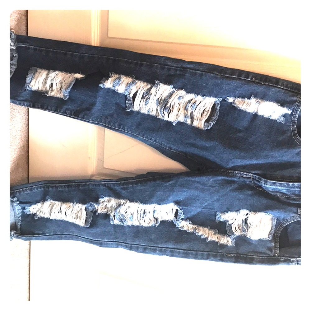 Forever21 torn jeans